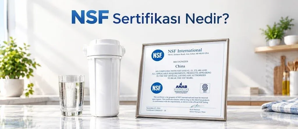 NSF Sertifikası Nedir? NSF Onaylı Filtre Nasıl Anlaşılır?